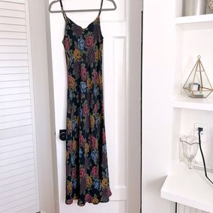 Vintage Betsey Johnson Slip Dress Floral
